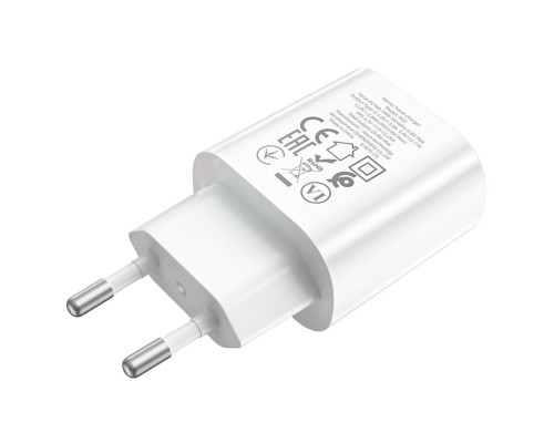 Мережевий зарядний пристрій HOCO N22 Jetta PD25W charger White