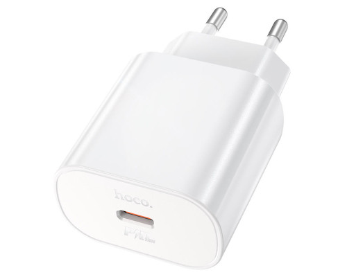 Мережевий зарядний пристрій HOCO N22 Jetta PD25W charger White