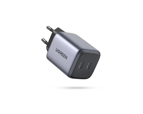 Зарядний пристрій UGREEN CD294 Nexode 45W Charger EU (Space Gray)(UGR-90573)