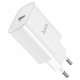 Мережевий зарядний пристрій HOCO N14 Smart Charging single port PD20W charger White