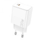 Мережевий зарядний пристрій BOROFONE BA77A Insightful single port PD30W charger White