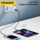 Мережевий зарядний пристрій Essager Zhiqi 45W GaN Travel Charger A+C EU white (ECTCA-ZQB02-Z)