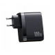 Мережевий зарядний пристрій Usams US-CC145 T44 100W 4 Ports GaN Fast 2A+2C Charger (EU) Black