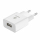 Мережевий зарядний пристрій Baseus USB Wall Charger Letour White