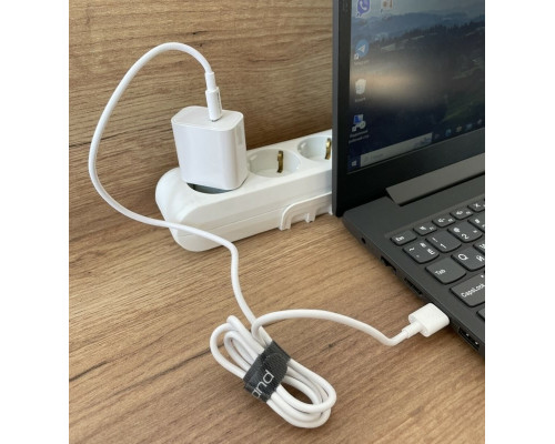 Мережевий зарядний пристрій Mibrand MI-16 20W PD + Quick Charger USB-C White