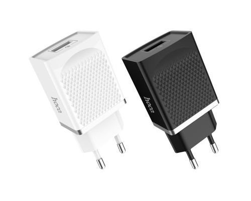 Мережевий зарядний пристрій HOCO C42A Vast power QC3.0 single port charger 18W White