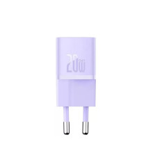 Мережевий зарядний пристрій Baseus GaN5 Fast Charger(mini) 1C 20W EU Purple