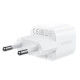 Мережевий зарядний пристрій ACEFAST A73 mini PD20W GaN single USB-C charger set (C3-03) White