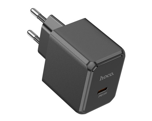 Мережевий зарядний пристрій HOCO CS13A Ocean single port PD20W charger Black