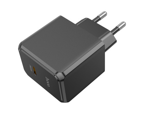 Мережевий зарядний пристрій HOCO CS13A Ocean single port PD20W charger Black