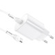 Мережевий зарядний пристрій HOCO N22 Jetta PD25W charger set(Type-C to Type-C)(EU) White