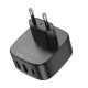 Мережевий зарядний пристрій BOROFONE BAS23A Lucky PD30W(1C2A) charger(EU) Black