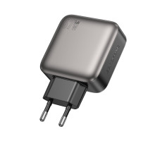 Мережевий зарядний пристрій BOROFONE BAS57A Absolute PD67W(3C1A) charger(EU) Black