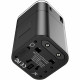 УЗП Baseus Removable 2-in-1 Universal Travel Adapter Black