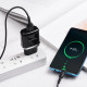 Мережевий зарядний пристрій BOROFONE BA36A High speed single port QC3.0 charger set 18W(Type-C) Black