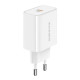 Мережевий зарядний пристрій BOROFONE BA57A Easy Speed single port PD20W charger White