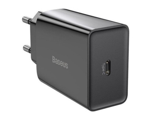 Мережевий зарядний пристрій Baseus Speed Mini Quick Charger 1C 20W EU Black