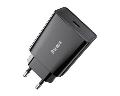 Мережевий зарядний пристрій Baseus Speed Mini Quick Charger 1C 20W EU Black