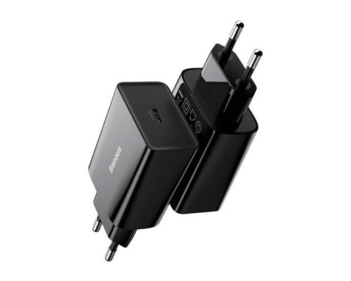 Мережевий зарядний пристрій Baseus Speed Mini Quick Charger 1C 20W EU Black