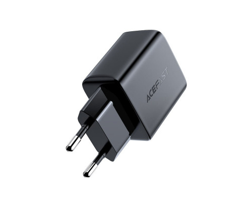 Мережевий зарядний пристрій ACEFAST A1 PD20W single USB-C charger Black