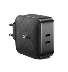 Зарядний пристрій UGREEN CD216 PD Fast Charger EU (Black) (UGR-70867)