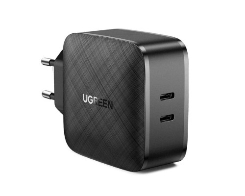 Зарядний пристрій UGREEN CD216 PD Fast Charger EU (Black) (UGR-70867)