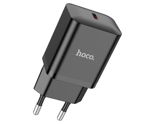 Мережевий зарядний пристрій HOCO N27 Innovative single port PD20W charger Black