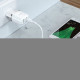 МЗП HOCO N4 2 USB 2.4A + кабель Micro USB White