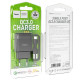 Мережевий зарядний пристрій HOCO C72Q Glorious single port QC3.0 charger set(Type-C) 18W Black