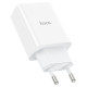 Мережевий зарядний пристрій HOCO C99A PD20W+QC3.0 three-port(2C1A) charger White