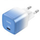 Мережевий зарядний пристрій HOCO C101A single port PD20W charger Ice Blue