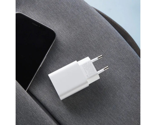 Мережевий зарядний пристрій Xiaomi Mi 20W Charger Type-C EU White