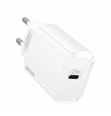 Мережевий зарядний пристрій Usams US-CC131 T39 PD Fast Charger 20W (EU) White