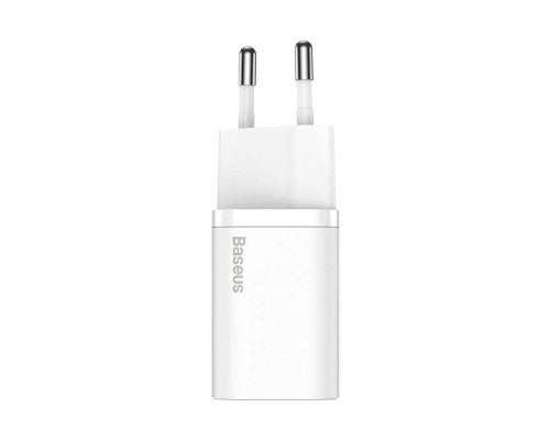 Мережевий зарядний пристрій Baseus Super Si quick charger IC 30W EU White