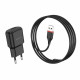 Мережевий зарядний пристрій BOROFONE BA48A Orion single port charger set(Type-C) Black