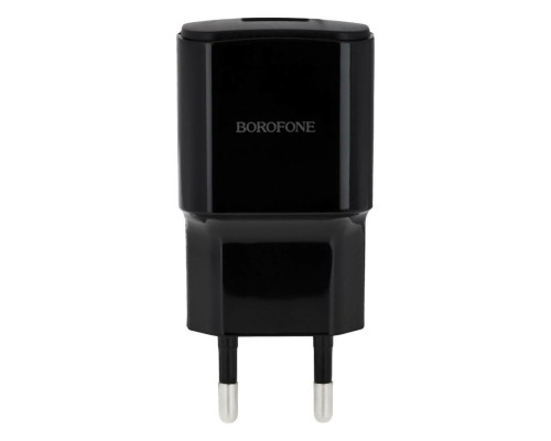 Мережевий зарядний пристрій BOROFONE BA48A Orion single port charger set(Type-C) Black