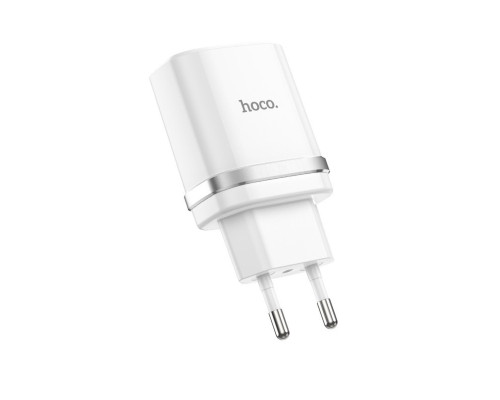 Мережевий зарядний пристрій HOCO C12Q Smart QC3.0 charger 18W White