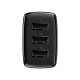 Мережевий зарядний пристрій Baseus Compact Charger 3U 17W EU Black