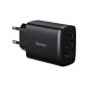 Мережевий зарядний пристрій Baseus Compact Charger 3U 17W EU Black