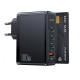 Мережевий зарядний пристрій Usams US-CC163 T50 100W 4 Ports ACCC GaN Fast Charger (EU) Black