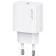 Мережевий зарядний пристрій USAMS-OYXLTZ01 Fast Charger Kit - Yi Series(CC226 PD20W Fast Charger (EU)+SJ711 60W Type-C To Type-C Cable) white