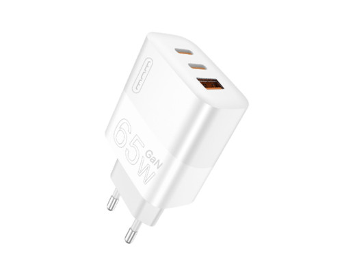 Зарядний пристрій WUW-C199 PD65W+PD20W+QC18W GaN C white