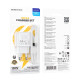 Мережевий зарядний пристрій BOROFONE BAS42A Potential single-port QC3.0 charger set(Type-C)(EU) White