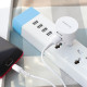 Мережевий зарядний пристрій BOROFONE BA23A Brilliant dual port charger White