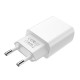 Мережевий зарядний пристрій BOROFONE BA20A Sharp single port charger White