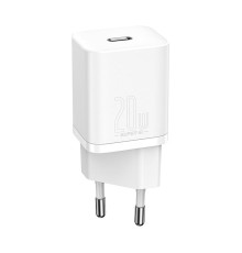 Мережевий зарядний пристрій Baseus Super Si Quick Charger 1C 20W EU White