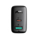 Мережевий зарядний пристрій ACEFAST A5 PD32W(USB-C+USB-A) dual port charger Black