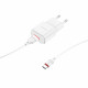 Мережевий зарядний пристрій BOROFONE BA48A Orion single port charger set(Type-C) White