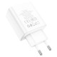 Мережевий зарядний пристрій HOCO C102A Fuerza QC3.0 four-port charger 18W White