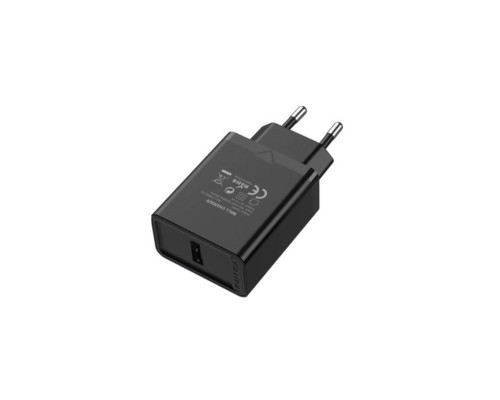 Зарядний пристрій Vention 1-port USB Wall Charger(12W) EU-Plug Black (FAAB0-EU)